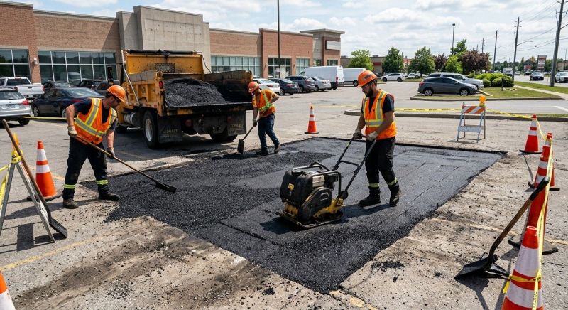 Commercial Asphalt Repair in Little Rock, AR