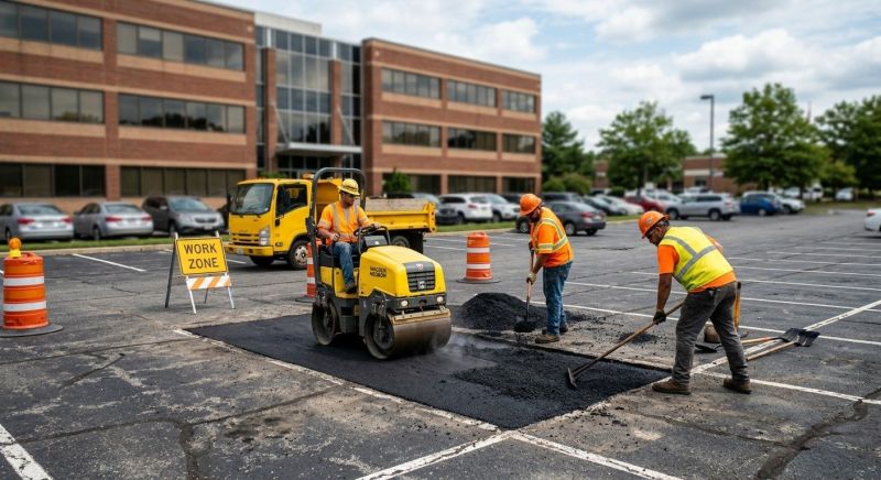 Commercial Pavement Repair in Los Angeles, CA